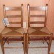 Antique Chairs with Rush Seat - 1 For Sale - C0035