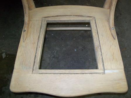 Chair with Groove
