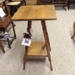 M51 Restored Antique Small Oak Fern Stand