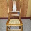 Antique Oak Caned Bedroom Rocker- R0002