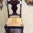 R47 Restored Antique Rocker w/ Rush Seat